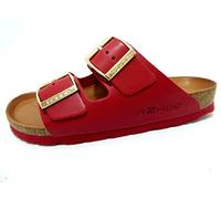 Rohde Damen Alba Pantoletten, 43 Cherry, 40 EU