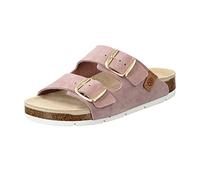 Rohde Damen, Frauen, Klassische Sandalen, Sandalen,Pantoletten,Sommerschuhe,Hausschuhe,Kork-fußbett,Altrosa,39 EU / 6 UK