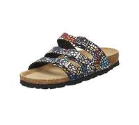 Rohde Pantoletten Sunnys N'13 Kork‑Fußbett Multicolor Damen Größe 40