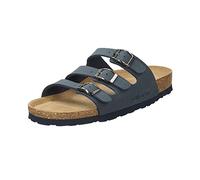 Rohde Damen Sandalen Alba OCEAN – Kork-Fußbett Blau – Größe 39 EU