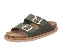Rohde Hausschuhe Veloursleder Olive - 38