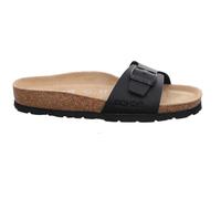 Rohde Damen, Frauen, Klassische Sandalen, Sandalen,Pantoletten,Sommerschuhe,Hausschuhe,Kork-fußbett,SCHWARZ,36 EU / 3.5 UK