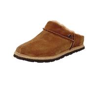 Rohde Hausschuhe Gardena Damen Leder (Velour) Braun Größe 39