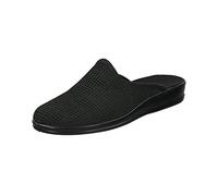 Rohde Damen, Frauen, Pantoletten, Slipper,Sandalen,Freizeitschuhe,Schlupfschuhe,schluepfschuhe,Slipper,Slides,Slip-ons,Mules,SCHWARZ,43 EU