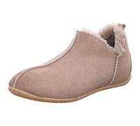 Rohde Damen geschlossener Hausschuh Lammfell Rivoli-D 6877, Größe:40 EU, Farbe:Beige