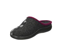 ROHDE Damen Pantoffeln 'Bari' eosin / schwarzmeliert / offwhite, Größe 40, 4423412 Eosin / Schwarzmeliert / Offwhite 40