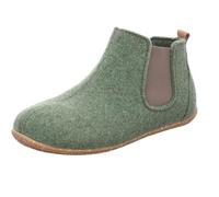Rohde Damen Hausschuh Filz Wolle Stiefelette Stretch Schlupfschuh Tivoli-D 6868, Größe:42 EU, Farbe:Grün