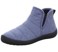 Rohde Damen Hausschuh geschlossen Stretcheinsätze gesteppt modisch D.Olbia 2006, Größe:39 EU, Farbe:Blau