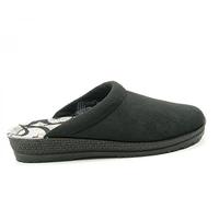 Rohde Neustadt D 2291 Schuhe Damen Hausschuhe Pantoffeln Clogs Schurwolle, Größe:40 EU, Farbe:Schwarz