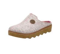 Rohde Damen Hausschuh Pantoffel Filz zarte Farbe bequem Foggia-D 6120, Größe:42 EU, Farbe:Pink