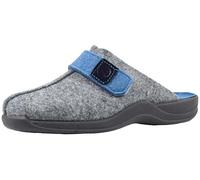 Rohde Damen Hausschuh Pantoffel Pantolette Vaasa-D 2315, Größe:39 EU, Farbe:Grau