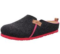 Rohde Damen Hausschuh Pantoffel Softfilz Napoli-D 6803, Größe:37 EU, Farbe:Grau