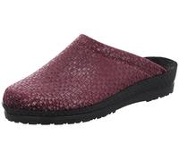 Rohde Damen Hausschuh Pantoffel Textil zart Gemustert Neustadt-D 2280, Größe:38 EU, Farbe:Rot