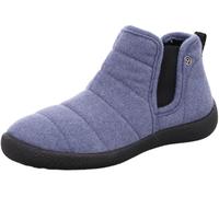 Rohde Damen Hausschuh warme Filz Stiefelette mit losen Einlagen D.Olbia 2009, Größe:37 EU, Farbe:Blau