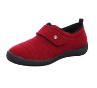 Hausschuh ROHDE "D.Olbia", Damen, Gr. 39, rot, Schuhe Hausschuh, Homeslipper, Wohlfühlschuh aus Filz mit Klettverschluss (93347505-39) rot
