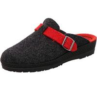 Rohde Damen Hausschuhe Filz Pantoffeln Neustadt-D 2284, Größe:41 EU, Farbe:Grau