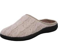 Rohde Damen Hausschuhe Pantoffeln Softfilz Bari 4834, Größe:40 EU, Farbe:Beige