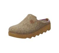 Rohde Damen Hausschuhe Pantoffeln Softfilz Foggia 6120, Größe:36 EU, Farbe:Braun