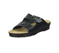 Rohde Damen Neustadt Pantolette Sandale Hausschuhe 1431 Blau, Schuhgröße:36 EU