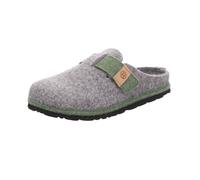 Rohde Damen-Pantoffel D.Meran Grau-Grün 41