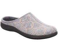 Rohde Damen Pantoffel Filz Hausschuh Bestickt herausnehmbare Sohle Bari 6544
