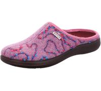 Rohde Damen Pantoffel Filz Hausschuh mit herausnehmbaren Einlagen Bari 6540, Größe:39 EU, Farbe:Violett