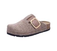 Rohde Pantoffel Soave Leinen Damen Beige meliert Größe 36
