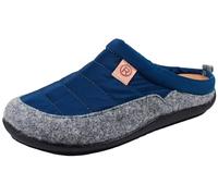 Rohde Damen Pantoffel Hausschuh Filz herausnehmbare Einlagen Perugia 2022, Größe:37 EU, Farbe:Blau