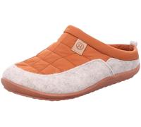 Rohde Damen Pantoffel Hausschuh Filz herausnehmbare Einlagen Perugia 2022, Größe:38 EU, Farbe:Orange