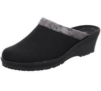 Rohde Hausschuhe für Damen, schwarz, Gr. 39 EU