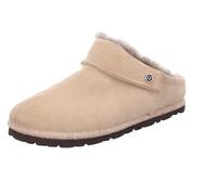 Rohde Damen Pantoffel Hausschuh Leder Lammfell Warmfutter Gardena 7070, Größe:39 EU, Farbe:Beige