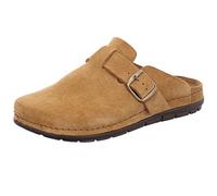 Rohde Damen Pantoffel Hausschuh Leder Rodigo-D 6189, Größe:38 EU, Farbe:Braun