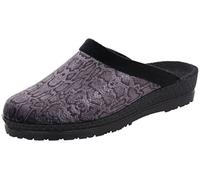 Rohde Damen Pantoffel Keilabsatz Hausschuh Animal Print Neustadt-D 2287