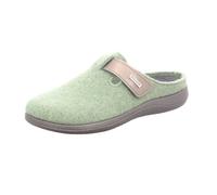 Rohde Damen-Pantoffel Pesto-Grün-Schwarz 37