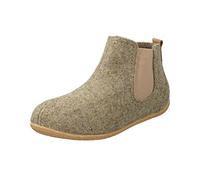 Rohde Damen Pantoffel Softfilz Hausschuh Wechselfußbett Tivoli-D 6860, Größe:40 EU, Farbe:Braun