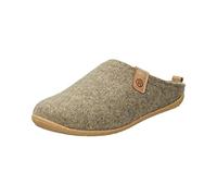Rohde Damen-Pantoffel Tivoli-D 6860 Softfilz Wechselfußbett Braun Gr. 41