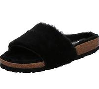 Rohde Damen Pantoffeln Hausschuhe Alba 6060, Größe:37 EU, Farbe:Schwarz