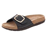 Rohde Damenschuhe Klassische Pantoletten SCHWARZ SCHWARZ - Gr. - 38