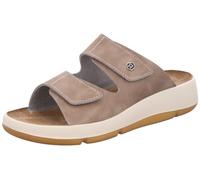 Rohde Damen Pantolette Leder Clog Klettverschluss Pignola 1750