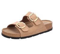 Rohde Bequeme Pantoletten für Damen, beige, Größe 40 EU