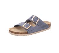 Rohde Damen-Pantolette mit Tieffußbett Jeans-Blau 38