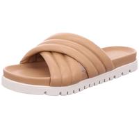 Rohde Damen Pantolette Nappa Leder trendy Kreuzbandage Ponza 6302, Größe:38 EU, Farbe:Braun