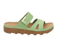 Rohde Damen Pantolette Nubukleder mit edlen Schnallen und Plateau Foggia-D 6227