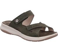 Rohde Damen Pantoletten Kreuzriemen Clogs Chia 6200, Größe:38 EU, Farbe:Grün