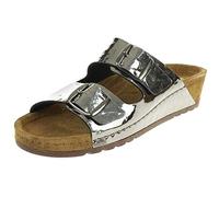 Rohde Damen Riesa-40 Pantoletten, Silber (Altsilber 88)