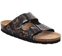 Rohde Damen Schuhe Pantoletten Keilabsatz Clogs Alba 5579, Größe:38 EU, Farbe:Braun