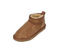 Rohde Damen Winterschuhe Lammfell Booties GENOVA 7098 cuoio, Größe:38 EU