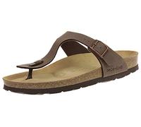 Rohde Alba 5628 Damen Zehentrenner Pantoletten Clogs Weite G , Größe:42 EU, Farbe:Braun