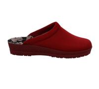 Rohde Neustadt D 2291 Schuhe Damen Hausschuhe Pantoffeln Clogs Schurwolle, Größe:39 EU, Farbe:Rot