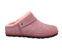 Rohde Damen Hausschuhe Gardena 7070 Leder Lammfell Warmfutter Rosa Größe 40